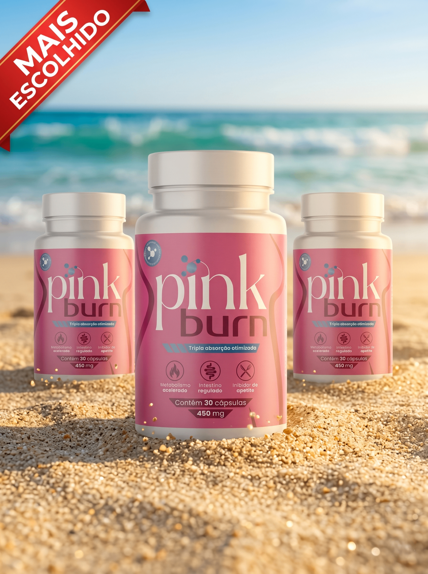 3 Pink Burn
